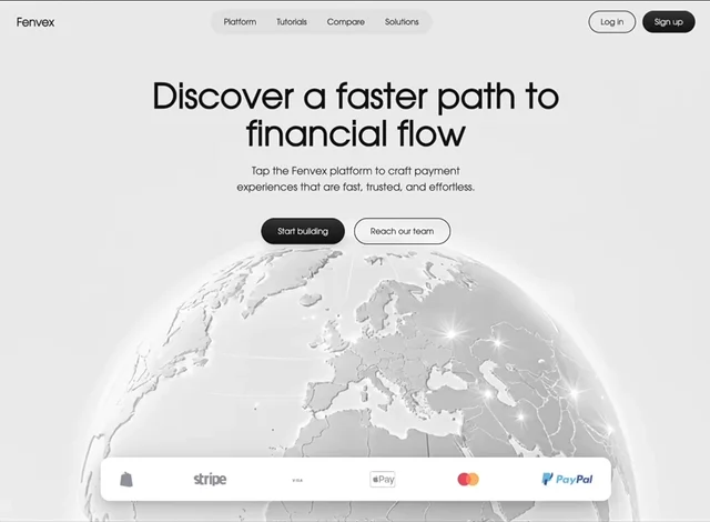 FinFlow website design